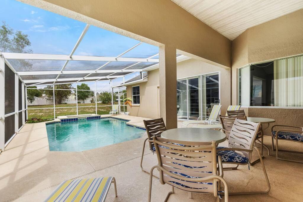 Spacious Disney Themed 5Bed Villa! Private Heated Enclosed Pool/Spa/Bbq! Davenport Exterior foto