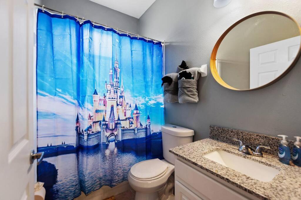 Spacious Disney Themed 5Bed Villa! Private Heated Enclosed Pool/Spa/Bbq! Davenport Exterior foto